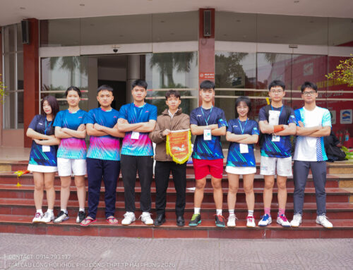 CHÚC MỪNG THÀNH TÍCH ĐỘI TUYỂN CẦU LÔNG NHÀ TRƯỜNG