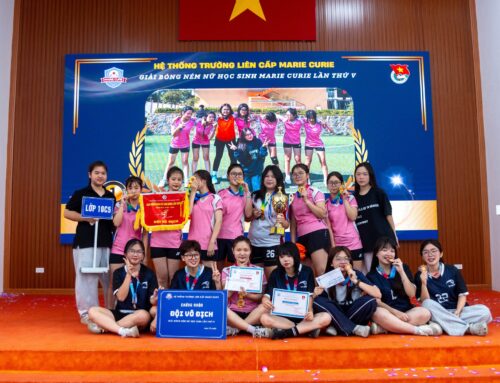 BẾ MẠC GIẢI BÓNG NÉM NỮ HỌC SINH MARIE CURIE LẦN THỨ V – NĂM HỌC 2025 – 2026