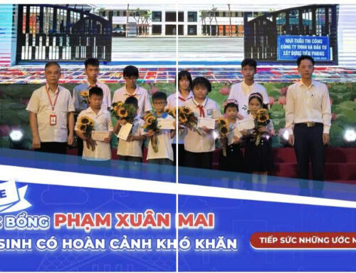 MARIE CURIE TRAO HỌC BỔNG PHẠM XUÂN MAI CHO HỌC SINH CÓ HOÀN CẢNH KHÓ KHĂN – TIẾP SỨC NHỮNG ƯỚC MƠ ĐẾN TRƯỜNG